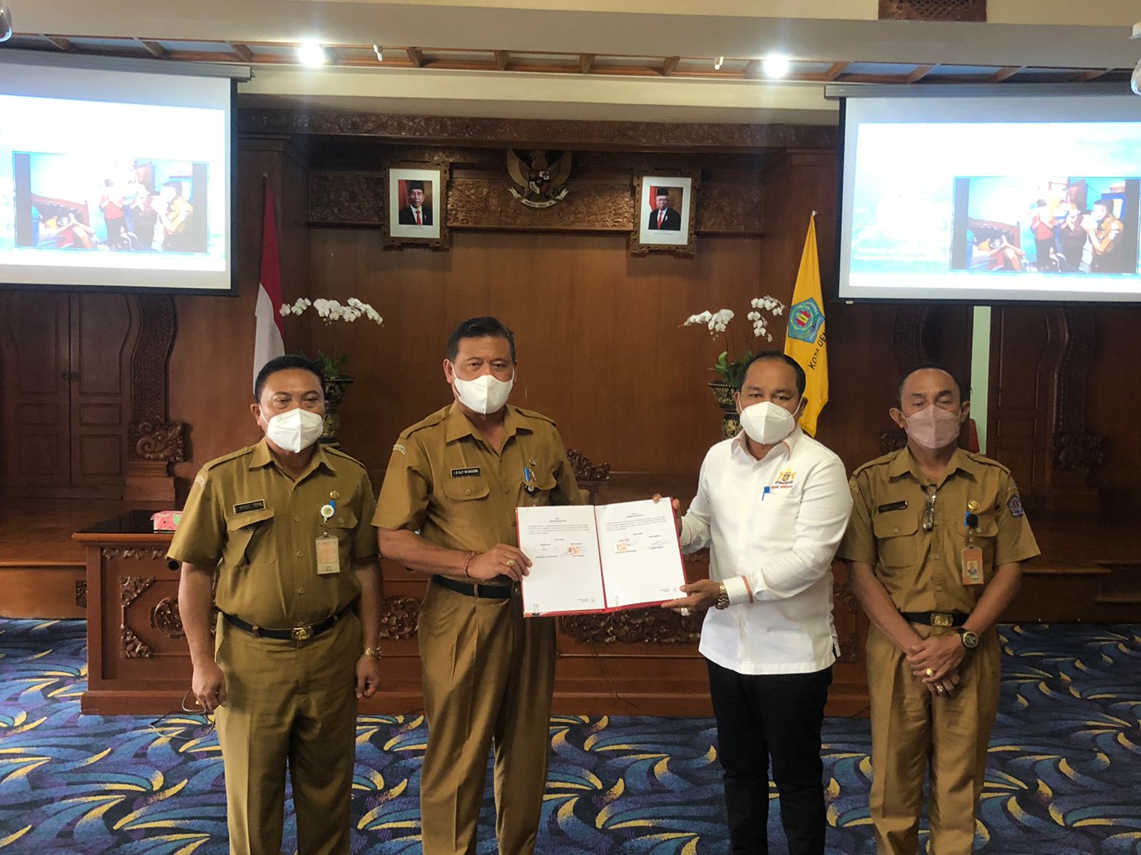 Denpasar Perkuat Ekonomi Inklusif, Capacity Building Calon Tenaga Kerja. Jalin Kerjasama Dengan Kadin Denpasar.