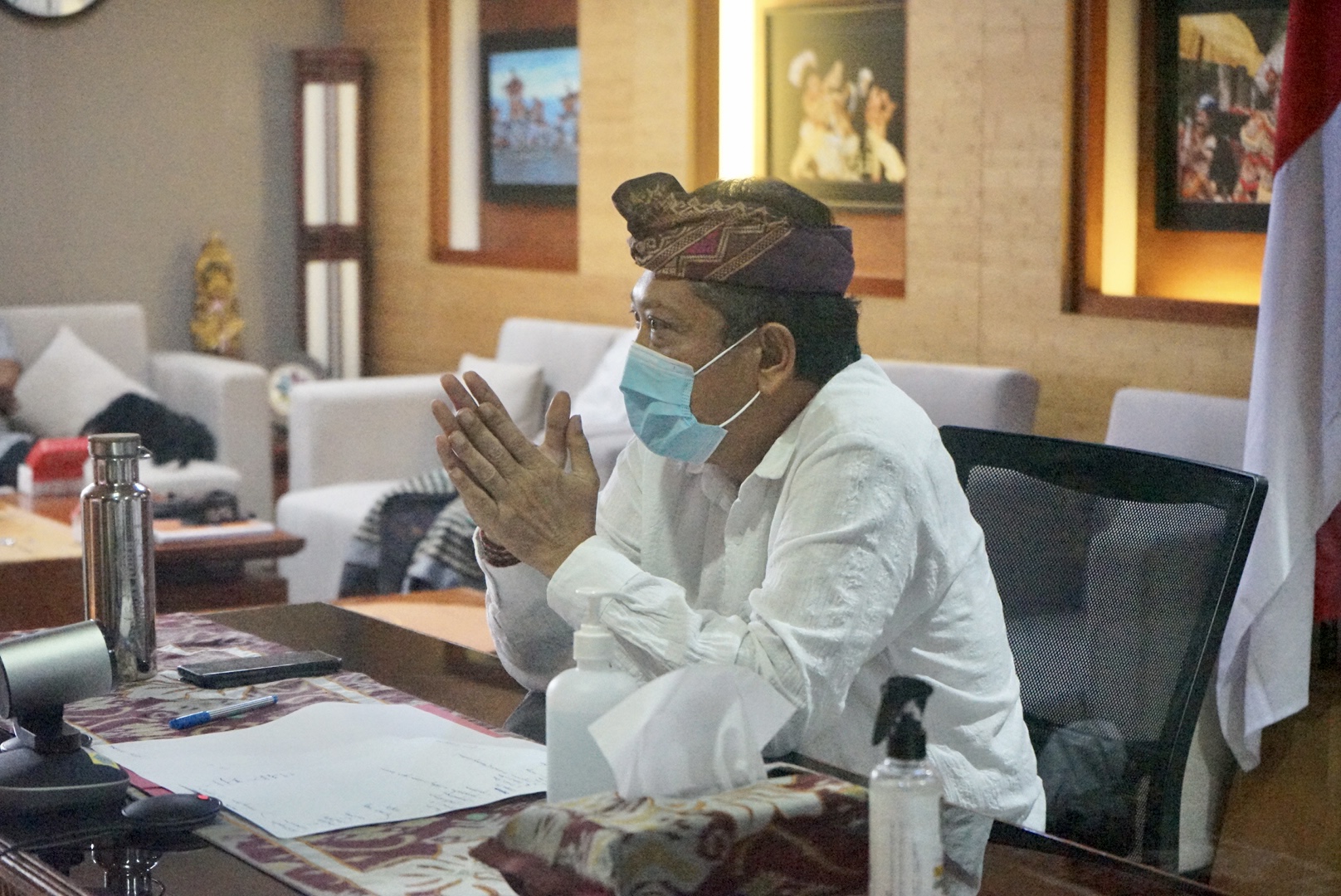 Walikota Rai Mantra Masuk 10 Calon Penerima Anugerah Kebudayaan PWI Pusat 2021 Paparkan Dharma Negara Alaya Sebagai Gabungan Seni Budaya dan Modernisasi