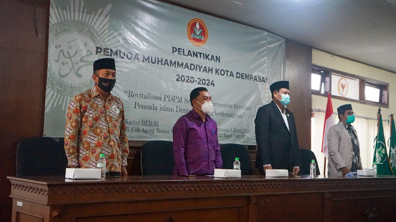 Pj. Sekda Made Toya Ajak Pemuda Muhammadiyah Sinergi Bangun Denpasar Maju