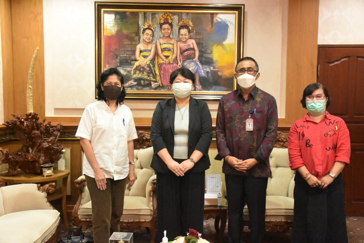 Pulihkan Perekonomian Denpasar, Konjen Jepang Siap Memfasilitasi Program Vaksin Covid-19