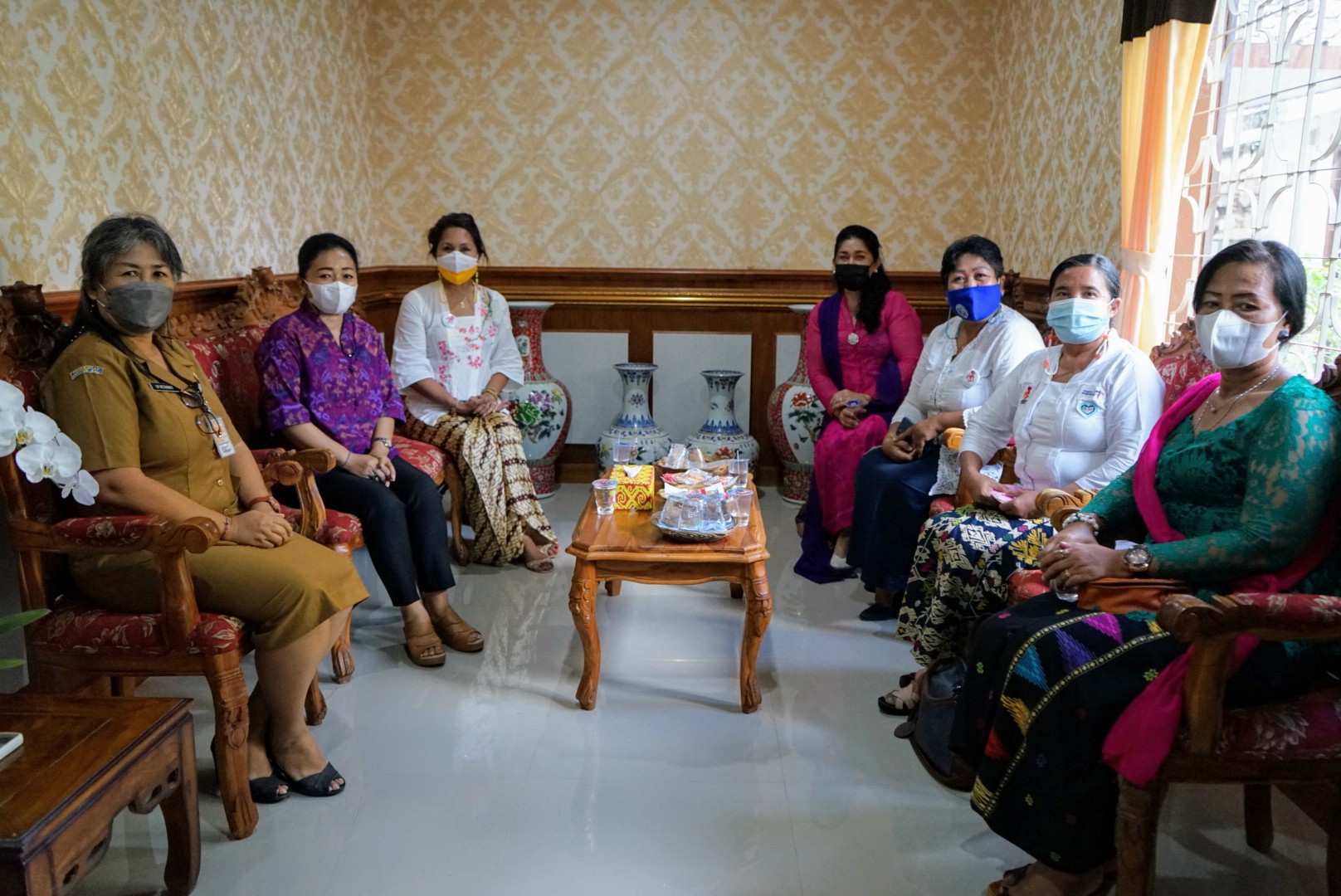 Ny. Sagung Antari Jaya Negara Dukung Program PBI Kebaya Sebagai  Warisan Budaya Indonesia