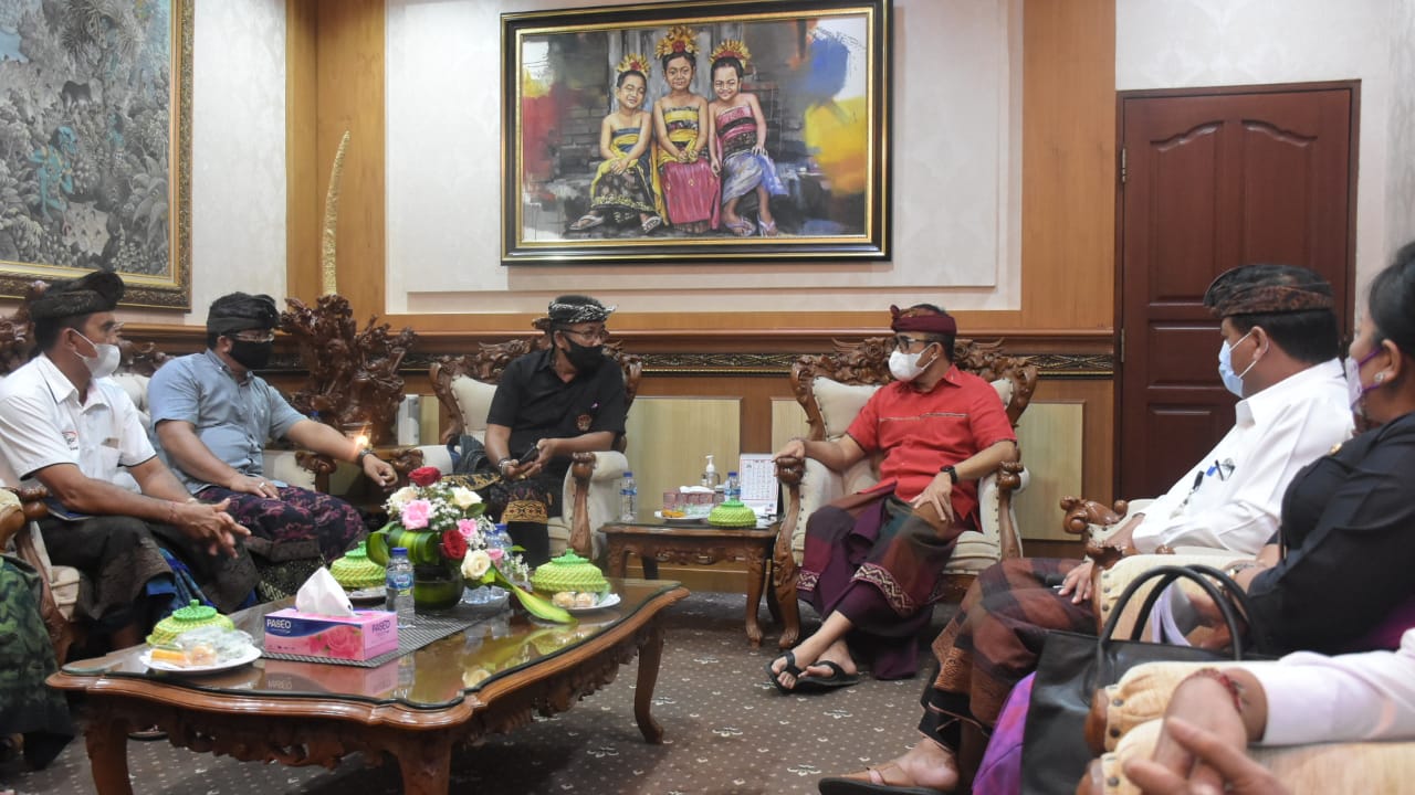 Pendapatan Menurun Forum Pengelola Pasar Desa Sampaikan Aspirasi Ke Walikota.