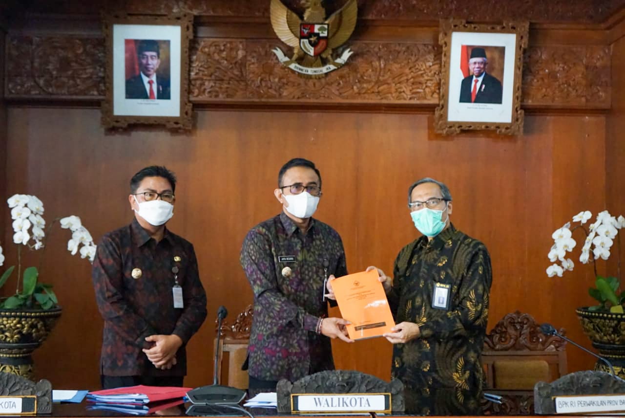 BPK RI Perwakilan Bali  Exit Meeting di Pemkot Denpasar