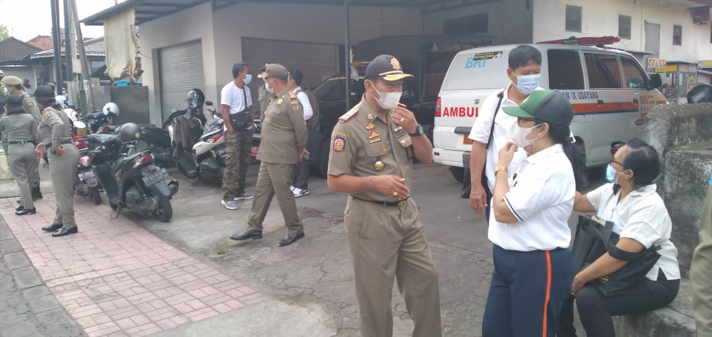 Langgar Prokes Tim  Yustisi  Denpasar Jaring 17 Orang dan Lakukan Rapid Tes  Antigen