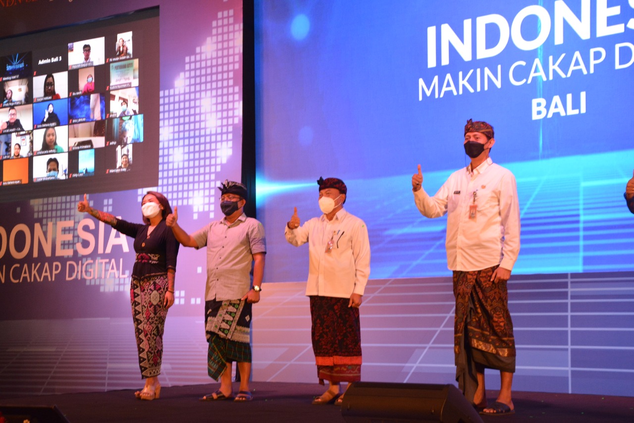 Berlangsung Secara Hybrid     Kemen Kominfo Jadikan Kota Denpasar Peluncuran Literasi Digital Nasional