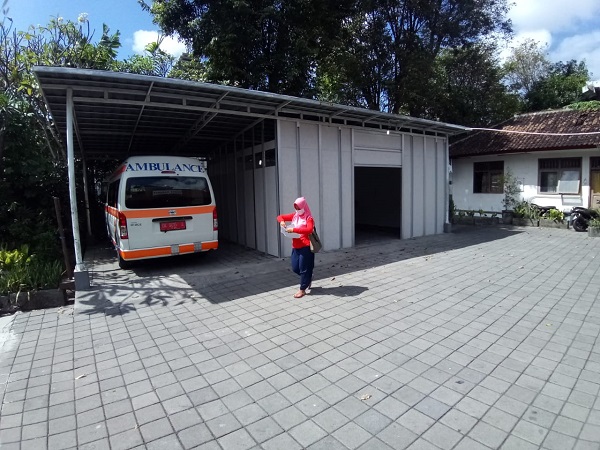 Pasien Covid-19 Melonjak Akibatkan IGD Buka Tutup, RS Wangaya Bangun IGD Sementara Fokus Layani Pasien Non Covid-19