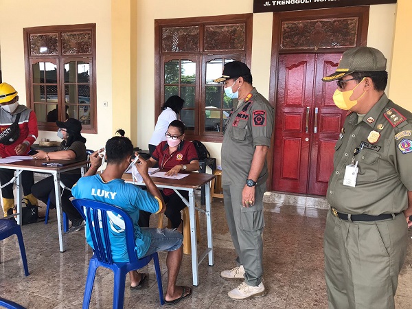 25 Orang Pelanggar Prokes di Jaring Tim Yustisi Kota Denpasar