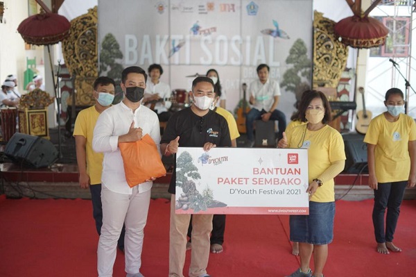D'Youth Fest Gandeng Link Aja Gelar Baksos di Yayasan Pendidikan Dria Raba
