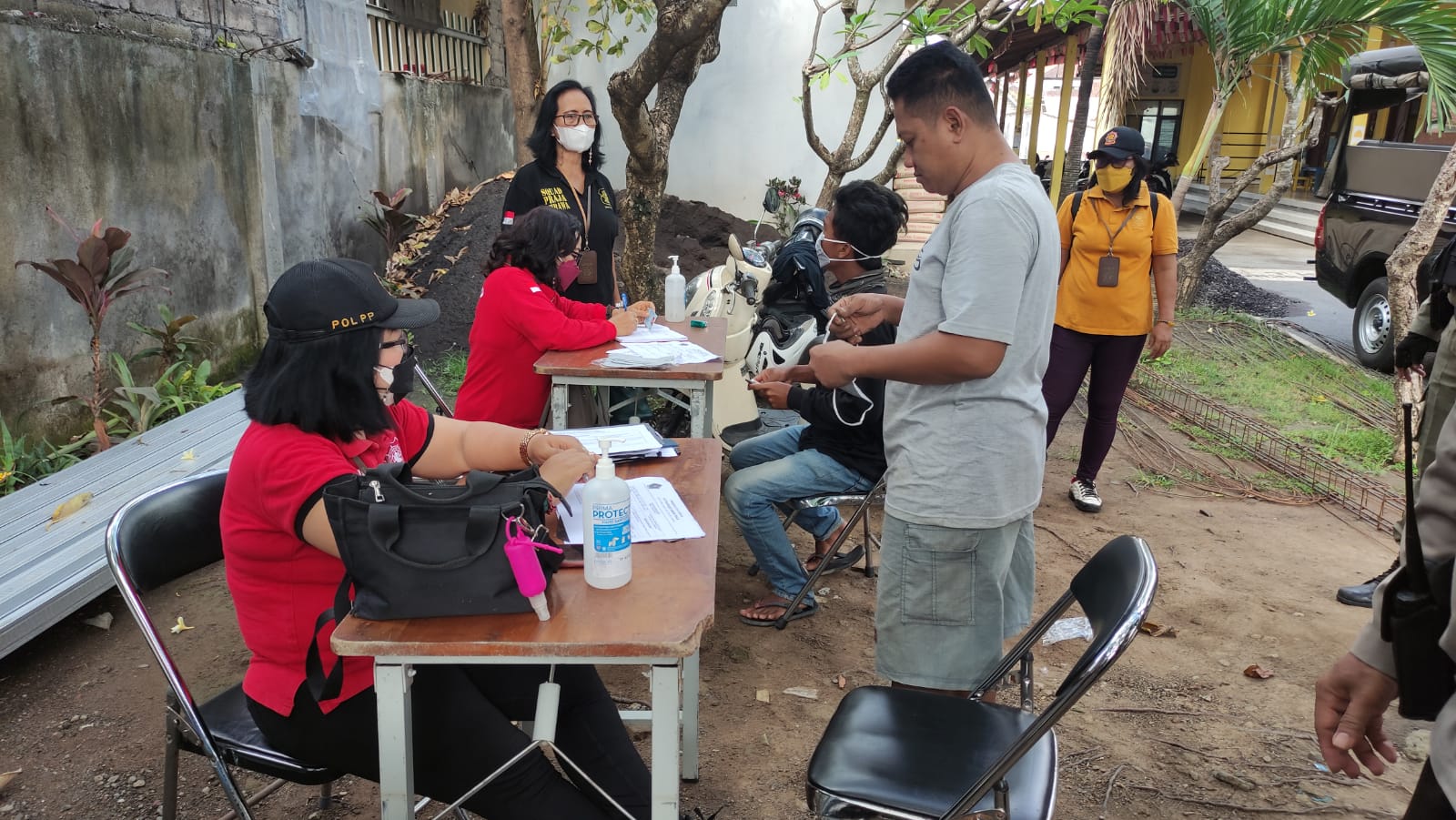 Tim Yustisi Kota Denpasar Lagi  Jaring  21 Pelanggar Prokes