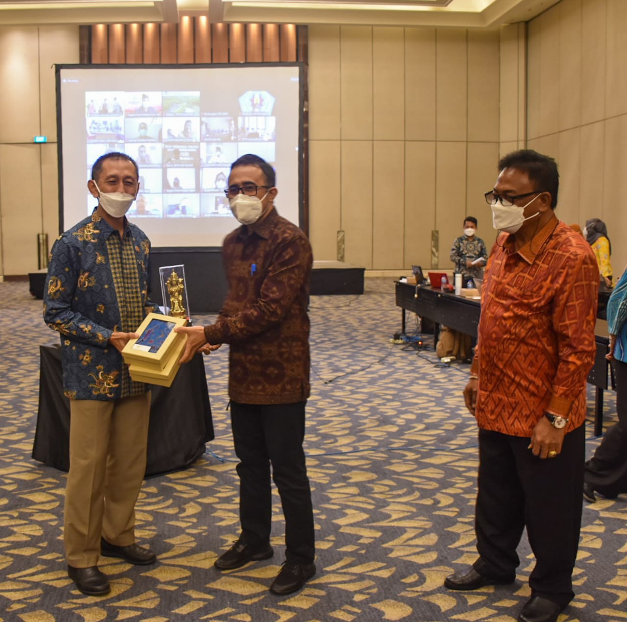 Walikota Jaya Negara Paparkan Ranperda RTRW Kota Denpasar Dihadapan Dirjen Tata Ruang Kementerian ATR/BPN