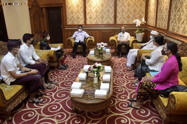 Wakili Bali Dalam Lomba Ustawa Dharma Gita Tingkat Nasional 2021 Wawali Arya Wibawa Motivasi Duta Kota Denpasar