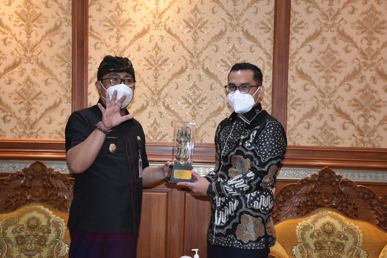 Wawali Arya Wibawa Terima Kunjungan Wawali  Tangsel