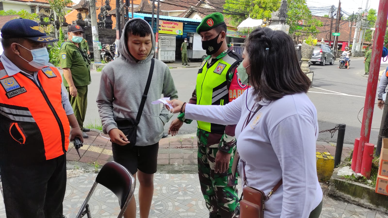 Lagi, 32 Orang Pelanggar Prokes Terjaring Tim Yustisi Denpasar