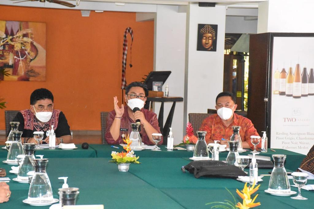 Terima Kunker Komisi X DPR RI di Denpasar, Wawali Arya Wibawa Bahas Pemulihan Pariwisata dan Zona Hijau Sanur