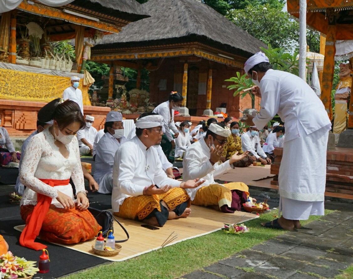 Jaya Wibawa Ngaturang Bhakti Pujawali di Pura Agung Lokanatha Denpasar