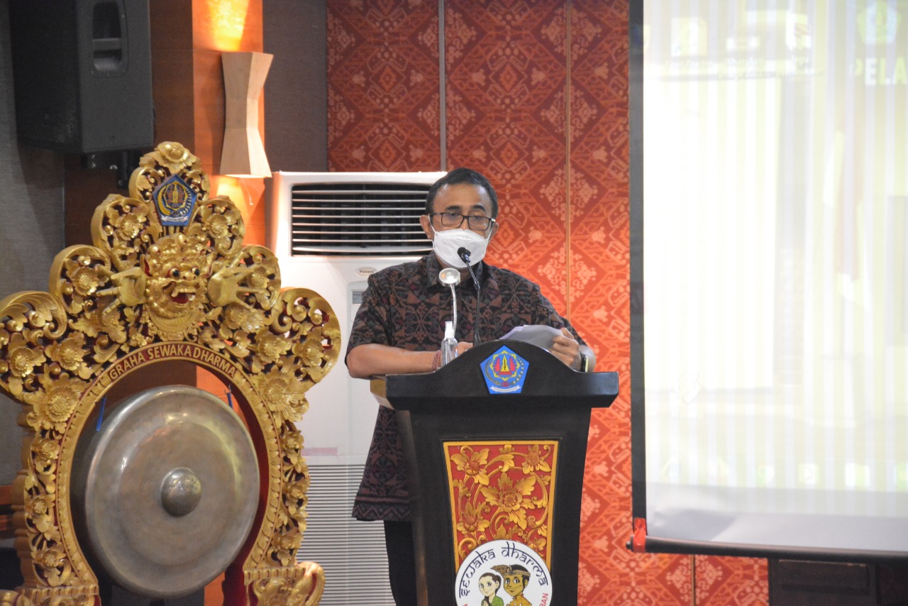 Walikota Jaya Negara Hadiri Pelantikan KONI Denpasar. 