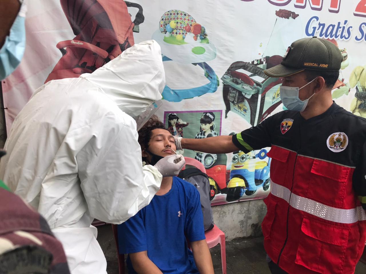 Langgar Prokes Tim Yustisi Denpasar, Lakukan Rapid Test Antigen 