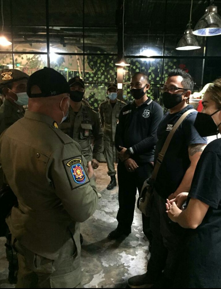 Tim Yustisi Kembali Gelar Pemantauan Prokes di Sejumlah Titik  Ingatkan Masyarakat Taat Prokes