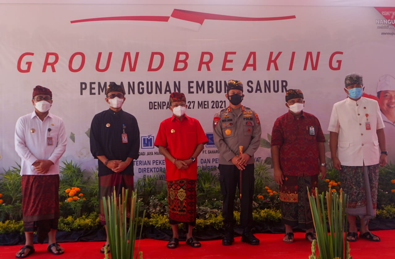 Pembangunan Embung Sanur Resmi Dimulai     Jaya Negara Tekankan Kemanfaatan Untuk Reduksi Banjir dan Pusat Rekreasi Baru