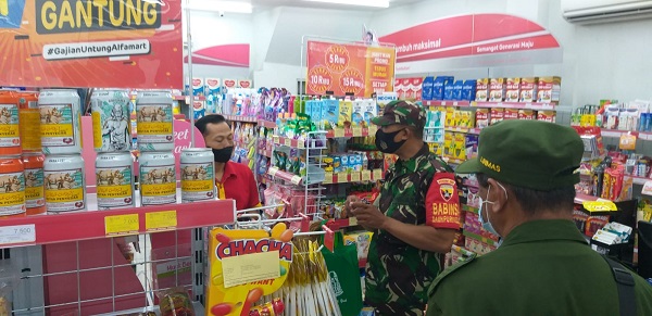 Cegah Penularan Covid 19, Desa Dauh Puri Kelod Edukasi ke Mall-Mall