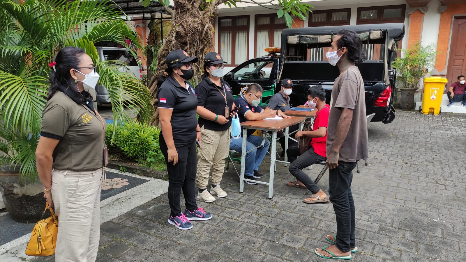 Awal Bulan April, 21  Orang Pelanggar Prokes Terjaring Tim Yustisi Kota Denpasar 