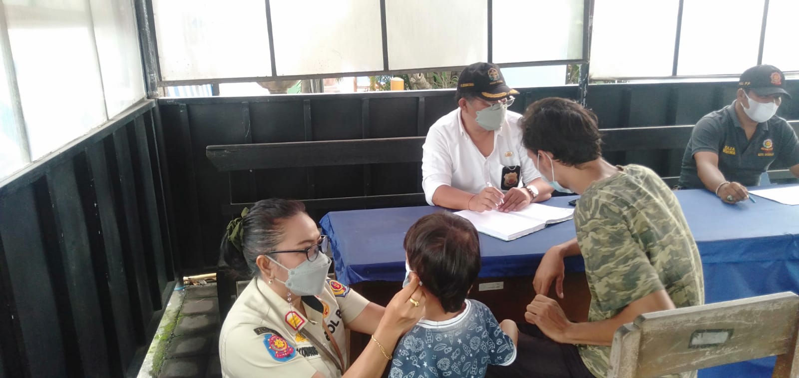 Tim Yustisi Kota Denpasar Perketat Penertiban. 12 Orang Terjaring Prokes