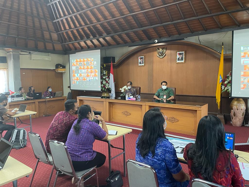 BKPSDM Kota Denpasar Sosialisasi Permenpan RB Nomor 6 Tahun 2022  Menekankan Terlaksananya Rantai Kinerja