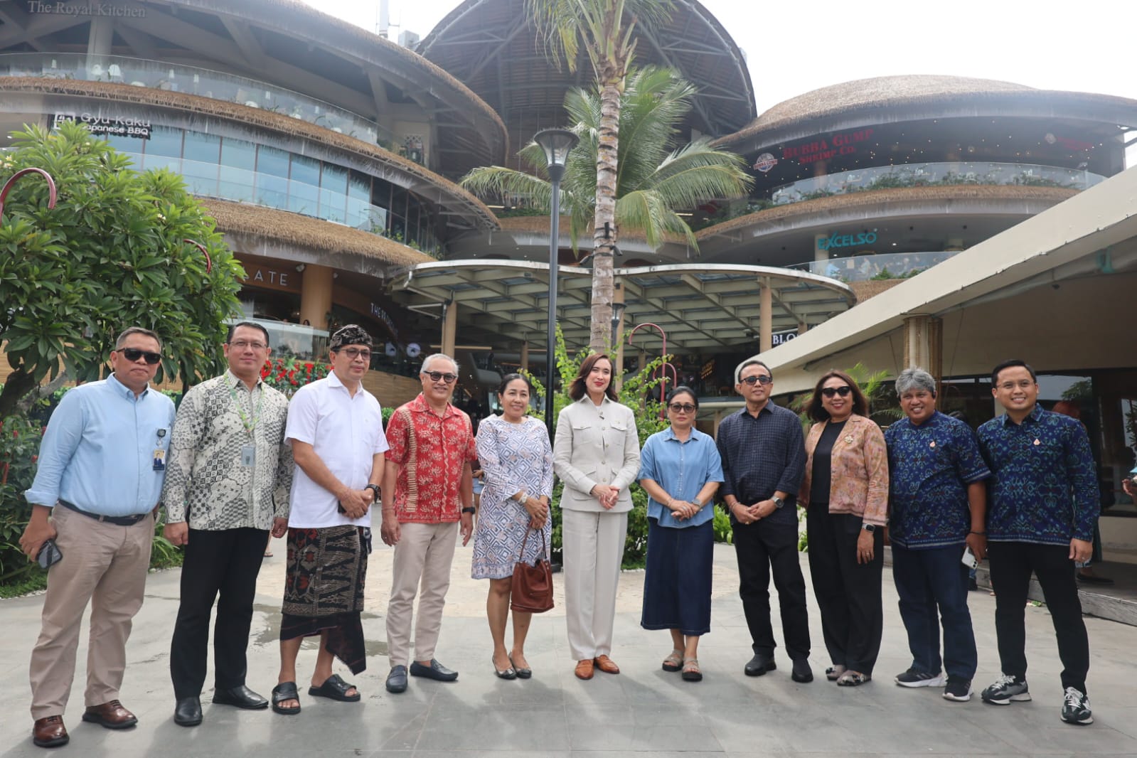 Awali Tahun 2026, Wali Kota Denpasar Jaya Negara Dampingi Kunjungan Menpar RI di Kawasan Pariwisata Sanur.