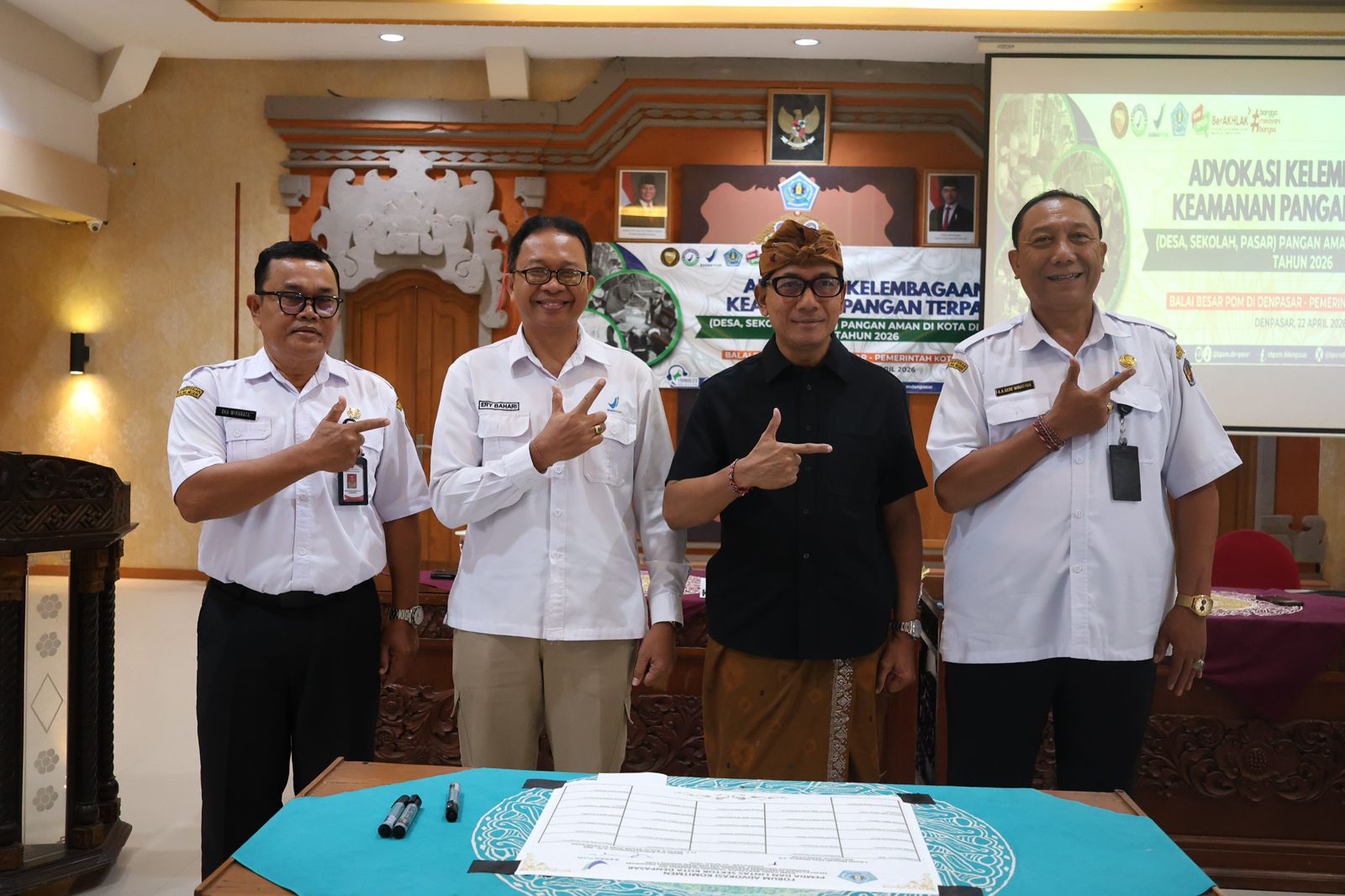 Sekda Eddy Mulya Buka Advokasi Desa Pangan Aman, Perkuat Komitmen Keamanan Pangan Berbasis Komunitas.