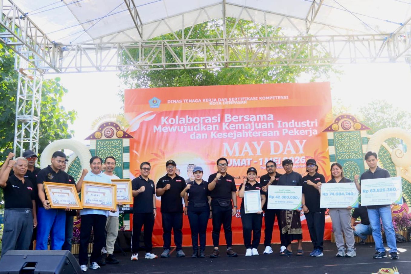May Day 2026, Pemkot Denpasar Perkuat Kolaborasi Demi Kesejahteraan Pekerja