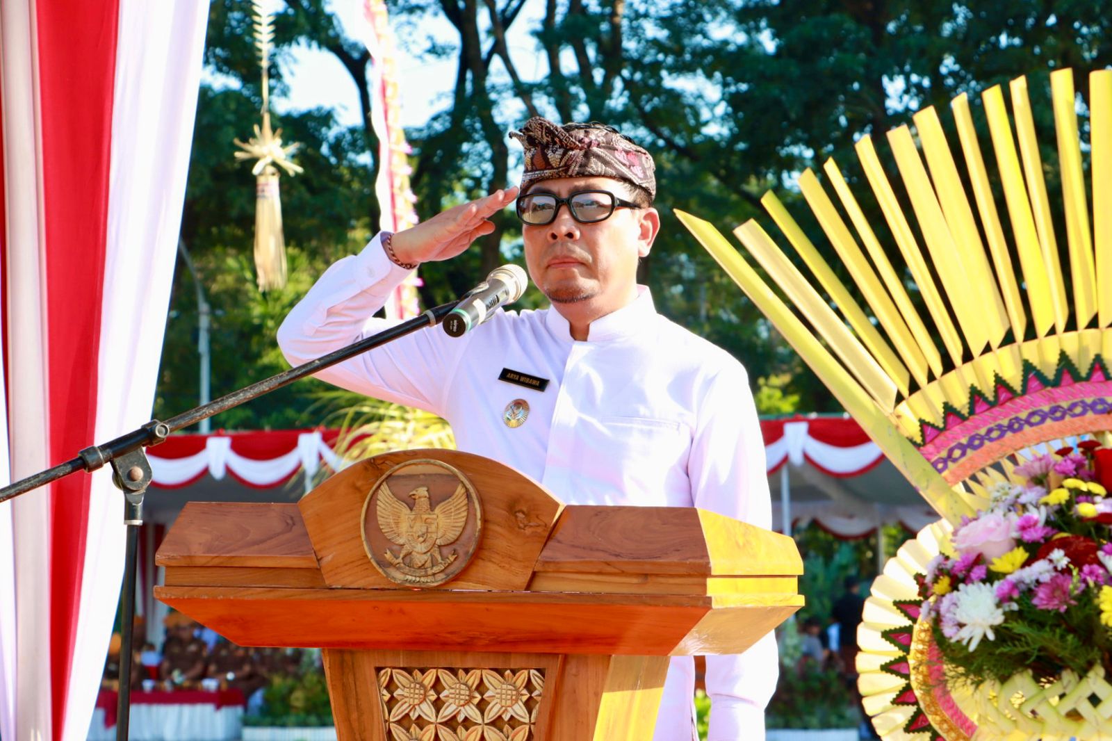 Wakil Walikota Denpasar Arya Wibawa Pimpin Apel Peringatan Harkitnas Ke-118 Di Denpasar
