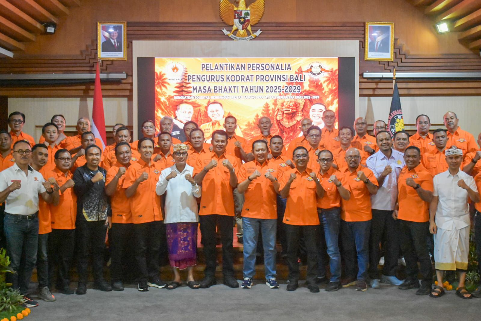 Sekda Eddy Mulya Hadiri Pengukuhan Pengurus Kodrat Bali Masa Bakti 2025-2029, Siap Berkolaborasi Wujudkan Kemajuan dan Prestasi Olahraga.
