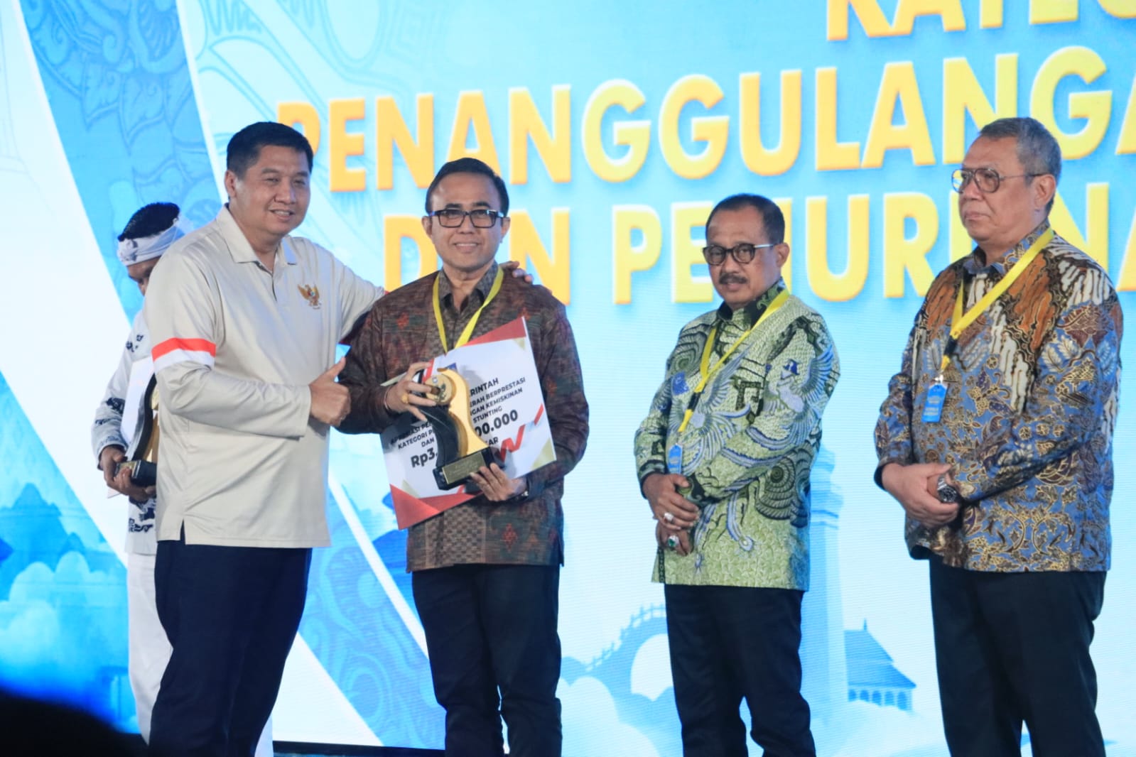 Denpasar Borong Dua Penghargaan Kemendagri, Terbaik I Penanggulangan Kemiskinan dan Stunting Regional Jawa-Bali