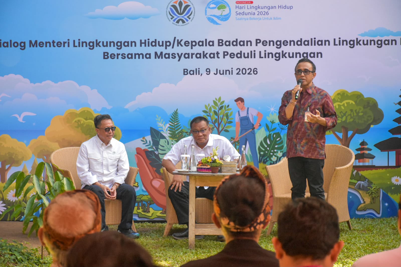 Jaya Negara Hadiri Rakor Pengelolaan Sampah Bersama Menteri LH