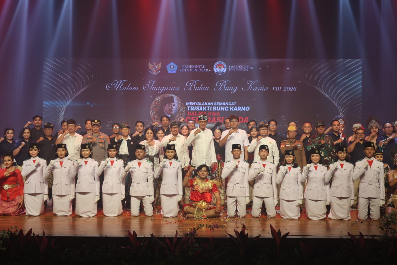 Dari Malam Inagurasi Bulan Bung Karno VIII Tahun 2026 Sekda Denpasar Harapkan Jadi Momentum Nyalakan Semangat Nasionalisme Generasi Muda