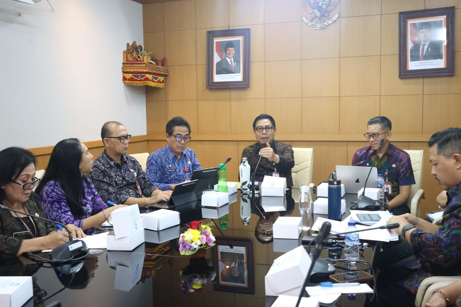 Wawali Denpasar Pimpin Rapat Teknis Penanganan Inflasi, Fokus Stabilkan Harga Pangan